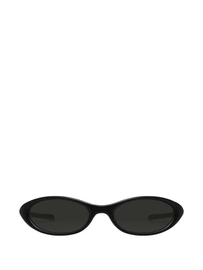 Gentle Monster Velo M01 Oval-frame Sunglasses In Black