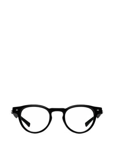 Gentle Monster Von Round-frame Sunglasses In Black