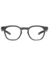 Gentle Monster Vonzo Gc9 Square-frame Glasses In Grey
