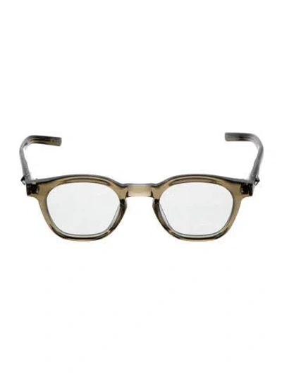 Pre-owned Gentle Monster Vonzo Round Eyeglasses In Green