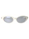 Gentle Monster W2 White Acetate Sunglasses In Gray