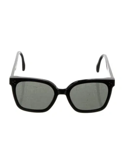 Pre-owned Gentle Monster Wayfarer Tinted Sunglasses In Black