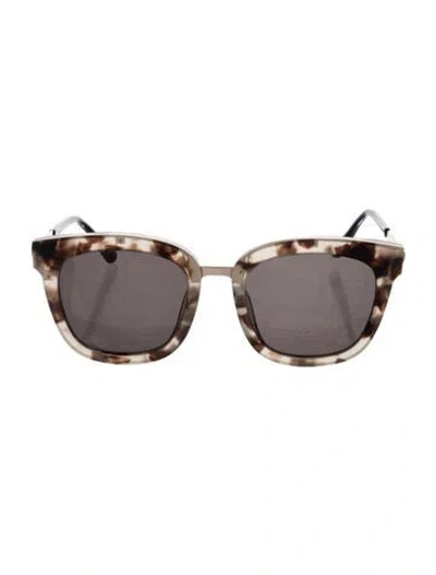 Pre-owned Gentle Monster Wayfarer Tinted Sunglasses In Neutral