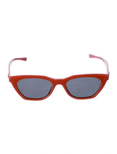 Pre-owned Gentle Monster Wayfarer Tinted Sunglasses In Orange