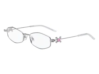 Pre-owned Gentle Monster Women's  Gleam 02 Sunglasses In Silver/clear