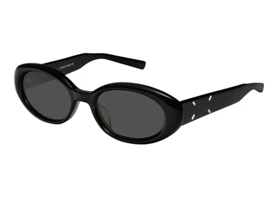 Pre-owned Gentle Monster Women's  Maison Margiela Oval Sunglasses In Black (mm107 01)