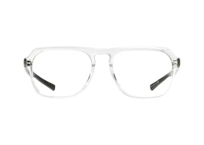 Pre-owned Gentle Monster Women's  Maison Margiela Retro Square Eyeglasses In Clear Mm011 C1