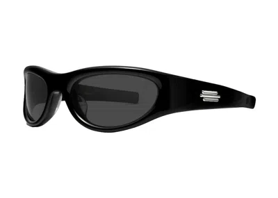 Pre-owned Gentle Monster Women's  X Jennie Jentle Salon Cheveux De Nini Sunglasses In Black/silver (01)