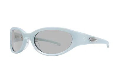 Pre-owned Gentle Monster Women's  X Jennie Jentle Salon Donut Bun Sunglasses In Blue/grey (bl5)