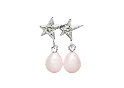 Pre-owned Gentle Monster Women's  X Jennie Jentle Salon Dottler.p Charm In Silver/pink