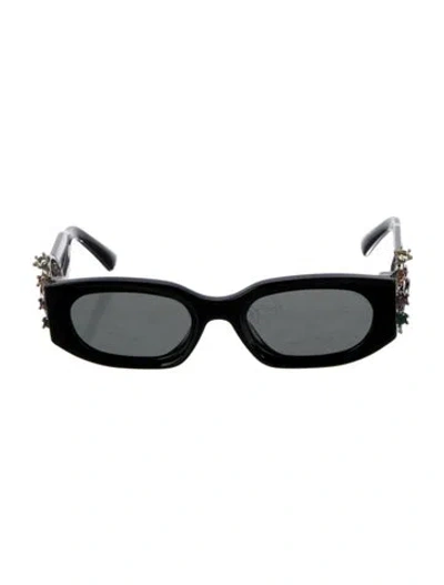 Pre-owned Gentle Monster X D'heygere Rings Square Sunglasses In Black