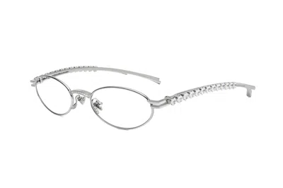 Pre-owned Gentle Monster X Jennie Jentle Salon Barrette Sunglasses Silver/clear (02)