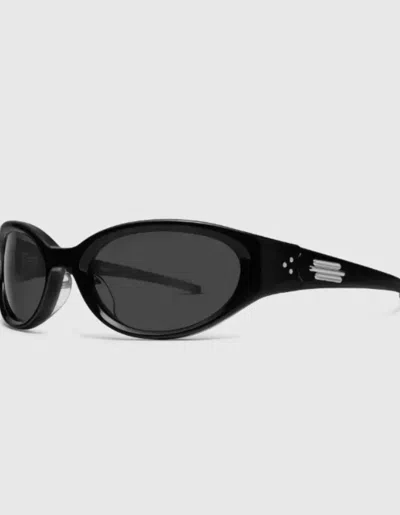 Pre-owned Gentle Monster X Jennie Jentle Salon Donut Bun 01 Black / Genuine / Express In Gray