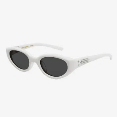 Pre-owned Gentle Monster X Jennie Jentle Salon Fish Tail W2 White / Sunglasses In Brown