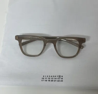 Pre-owned Gentle Monster X Maison Margiela Mm010 Clear Brown Mm010-brc9 In Muticolor