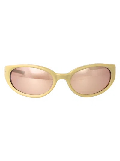 Gentle Monster Y10 Yellow Acetate Sunglasses