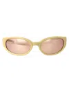 Gentle Monster Y10 Yellow Acetate Sunglasses In Green