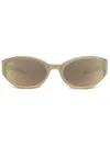 Gentle Monster Young Y10 Sunglasses In 黄色