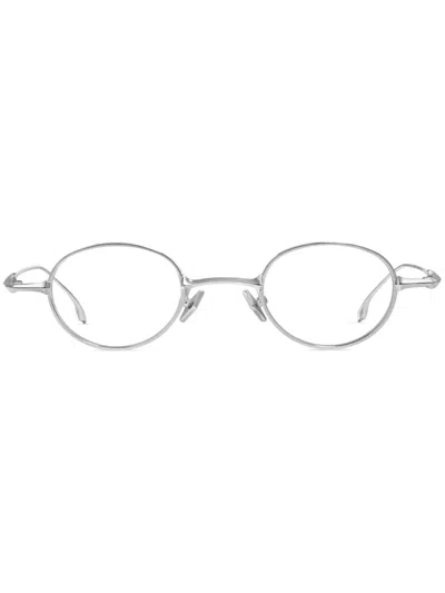 Gentle Monster Zodiac 02 Round-frame Glasses In Silver