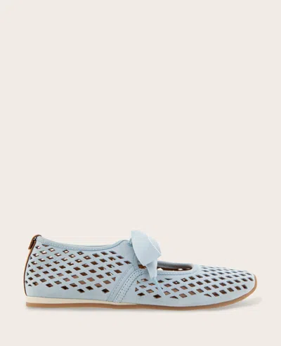 Gentle Souls Annalise Mary Jane Flat In Blue