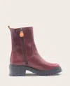 Gentle Souls Bailah Platform Bootie In Burgundy