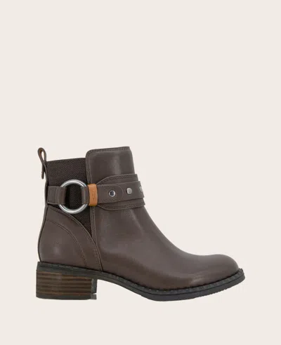 Gentle Souls Women's Bowen Booties In Chocolate Leather