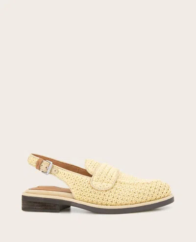 Gentle Souls - Caleb Raffia Slingback In Natural Raffia
