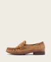 Gentle Souls Crew Woven Leather Loafer In Multi