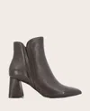Gentle Souls - Danbury Leather Double Gore Heel Boot In Chocolate Leather