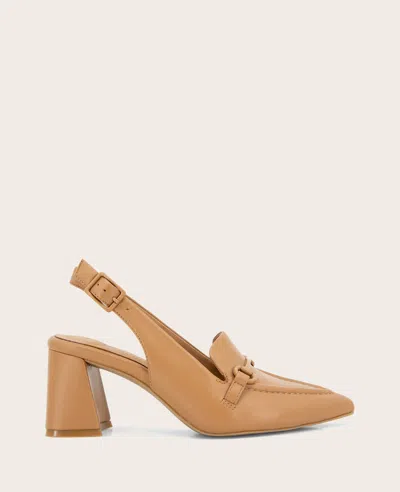 Gentle Souls - Dawson Bit Leather Slingback In Brown