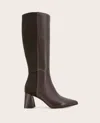 Gentle Souls Dionne 50/50 Boots In Chocolate Leather