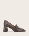 Gentle Souls Dionne Pointed Toe Bit Loafer Pump In Brown