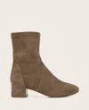 Gentle Souls - Ella Micro Suede Stretch Bootie In Brown