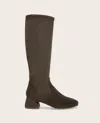 Gentle Souls By Kenneth Cole Emma Stretch Knee High Boot In Gray