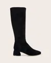 Gentle Souls - Emily Micro Suede Stretch Boot With Wide Calf In Black