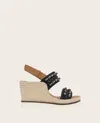 GENTLE SOULS GENTLE SOULS - EVORA 2 LEATHER ESPADRILLE WEDGE