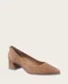 Gentle Souls Gardena Pointed Toe Pump In Brown