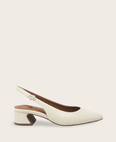 Gentle Souls - Georgia Leather Slingback Heel In Neutral
