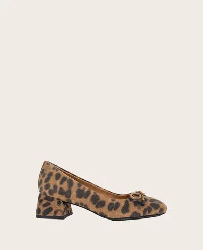 Gentle Souls Women's Lancine Pumps In Leopard Suede