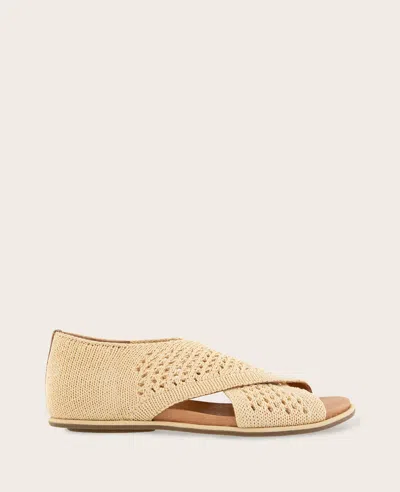 Gentle Souls - Laniey X-band Leather Sandal In Neutral