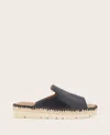 Gentle Souls - Leilani Leather Platform Slip On In Black Leather