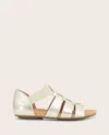 Gentle Souls Lennon Strappy Sandal In Gold