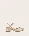 Gentle Souls Lucinda Ankle Strap Pump In Neutral