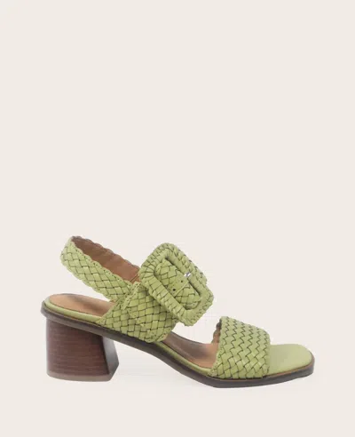 Gentle Souls Madylyn Slingback Sandal In Green