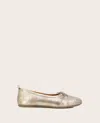 Gentle Souls Women's Marilyn Flats In Gravel Leather