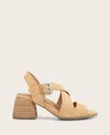 Gentle Souls Mela Crisscross Sandal In Brown
