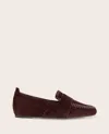 Gentle Souls Sandra Loafer In Burgundy