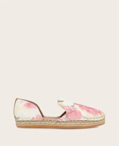 Gentle Souls - Seville Suede Floral Espadrille In Floral Multi Suede