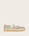 Gentle Souls Women's Sienna Mary Jane Espadrilles In Soft Gold Leather