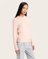 Gentle Souls - Site Exclusive! Cable-knit Cashmere Sweater In Light Pink